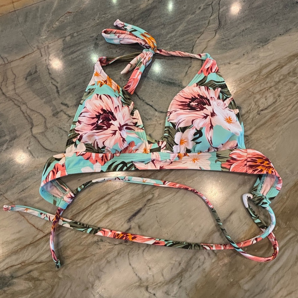 Kona Sol Tropical Floral Bikini Set